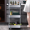 Organizador Móvel em Aço Inoxidável