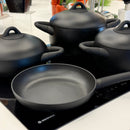 Jogo de Panelas Dolce de 7 Peças com Corpo Revestido em Ferro Fundido